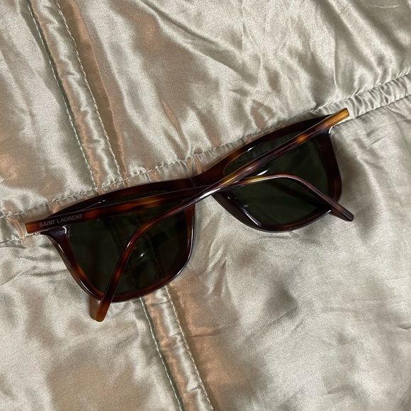 Saint Laurent Tortoise Shell Sunglasses - Picture 4 of 4